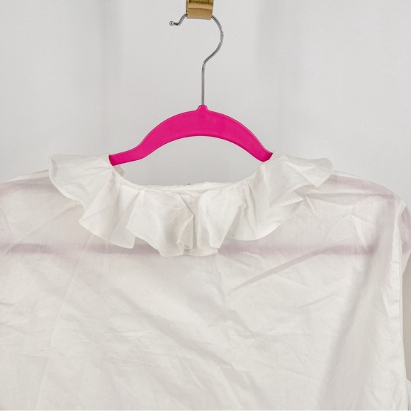 JW ANDERSON White Ruffle Blouse - Picture 5 of 6